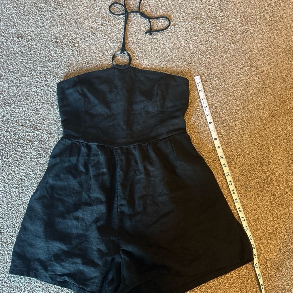 woman’s jumpsuit, black romper